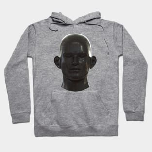 Carbon Fiber 3D Human Head Hoodie